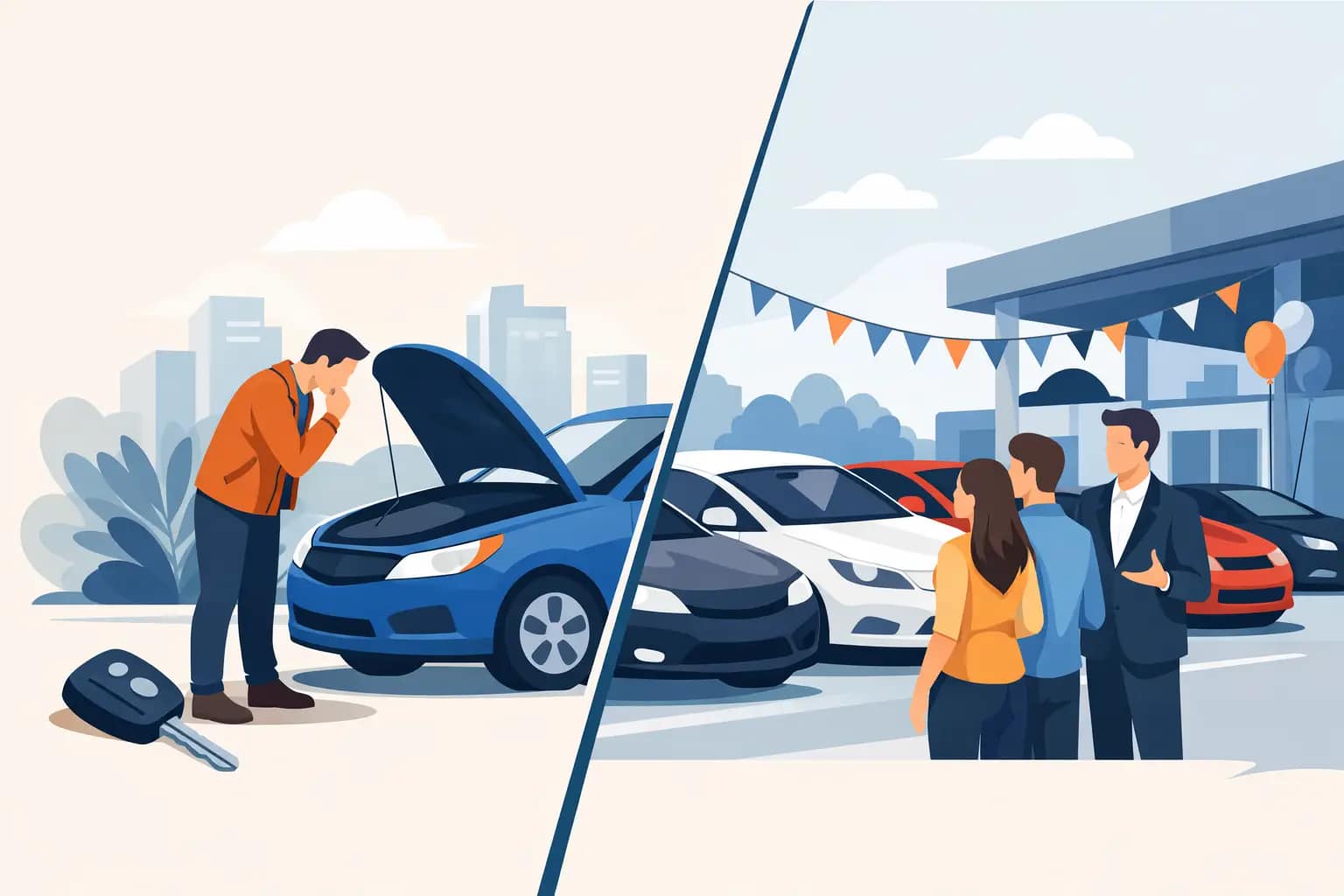 Cumpărător auto versus parc auto: ce alegi? Cumpărător auto versus parc auto: ce alegi?