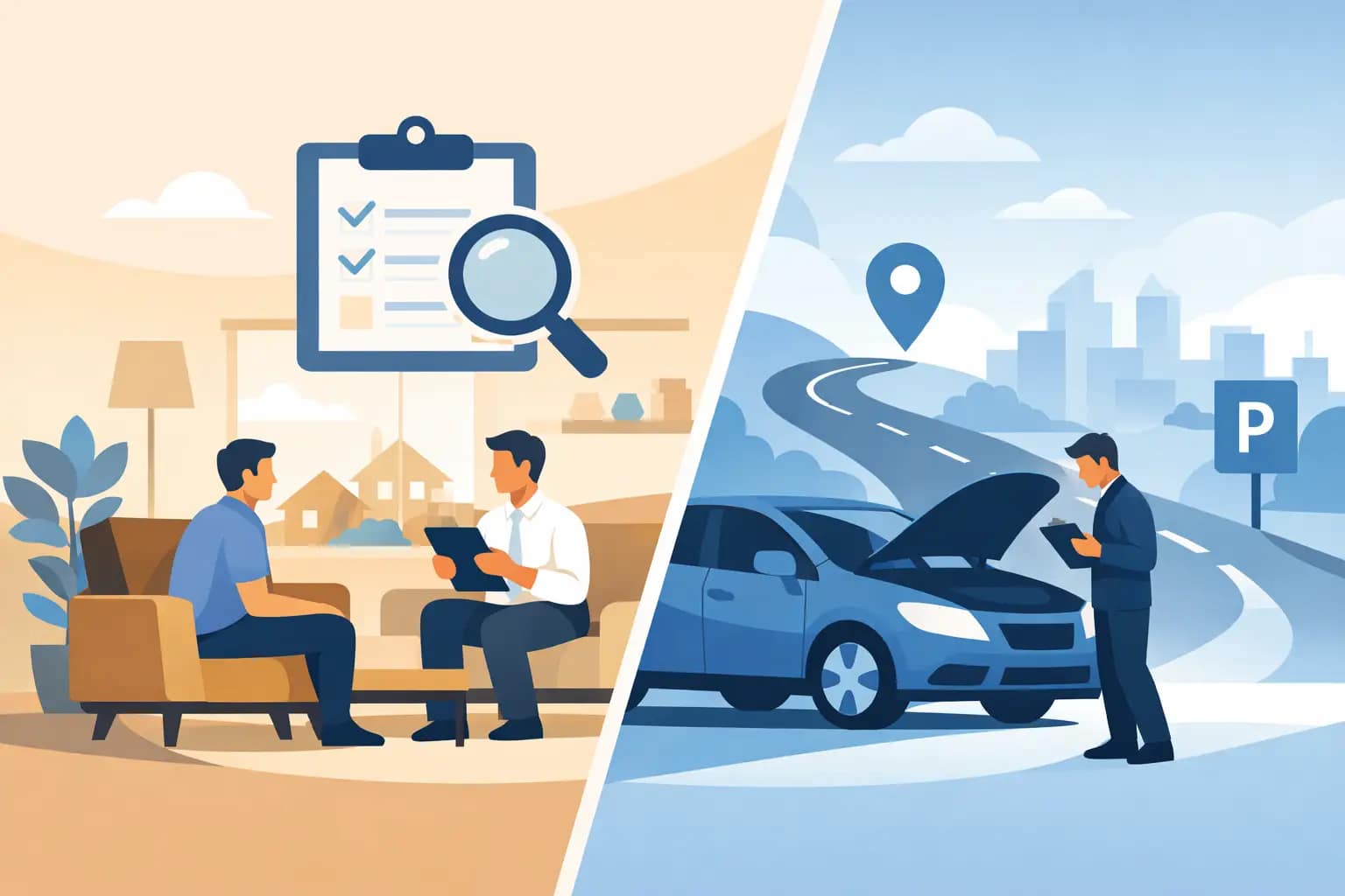 Evaluare la domiciliu sau deplasare auto? Evaluare la domiciliu sau deplasare auto?