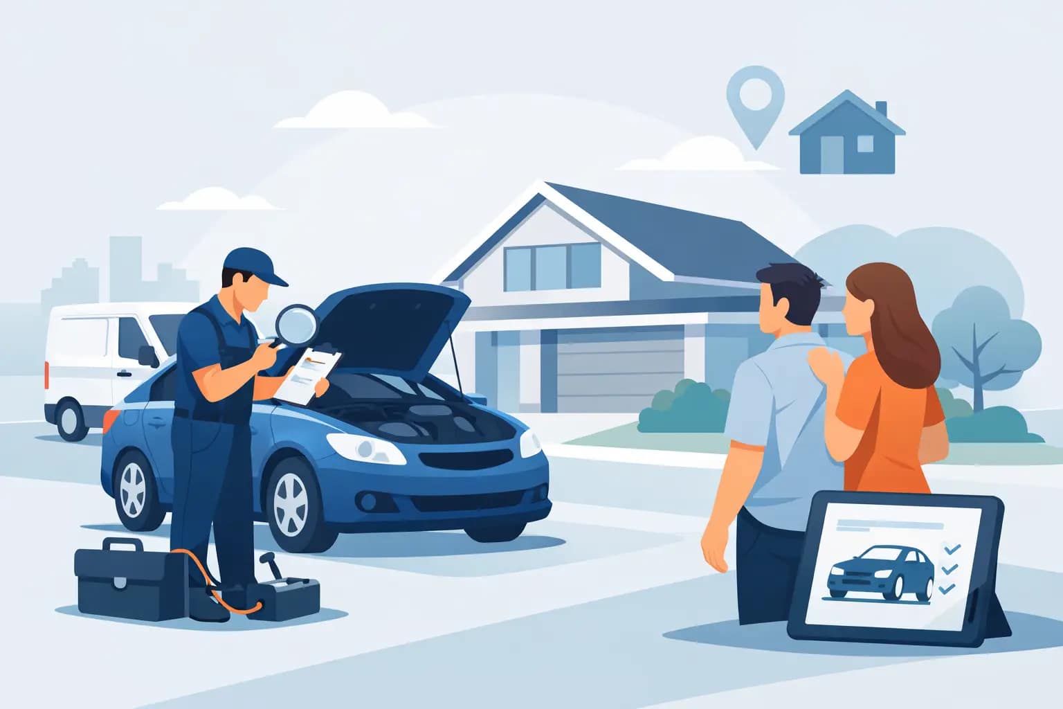 Inspectie auto la domiciliu: merita? Inspectie auto la domiciliu: merita?