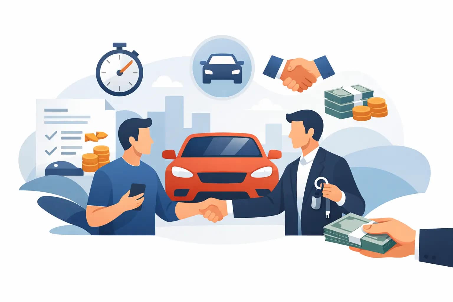 Cumpar auto rapid: cum vinzi fara batai de cap Cumpar auto rapid: cum vinzi fara batai de cap